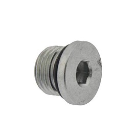 High-pressure sealing plug with hexagon socket UNF 1/2 inch - 20, end cap, galvanised steel