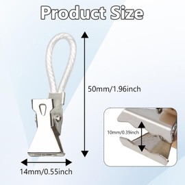 ZSUIQIN 30 Pcs Hanging Tea Towels Clip, for the Home, Kitchen and Bathroom