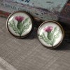 Scottish Thistle Stud Earrings