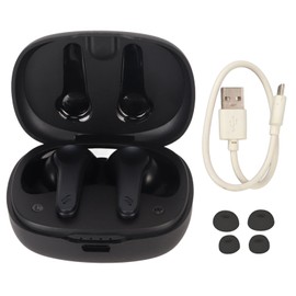 Bluetooth Earbuds IPX5 Waterproof Stereo Touch Control Lightweight Wireless Gaming Earphones for Gaming Sports Black
