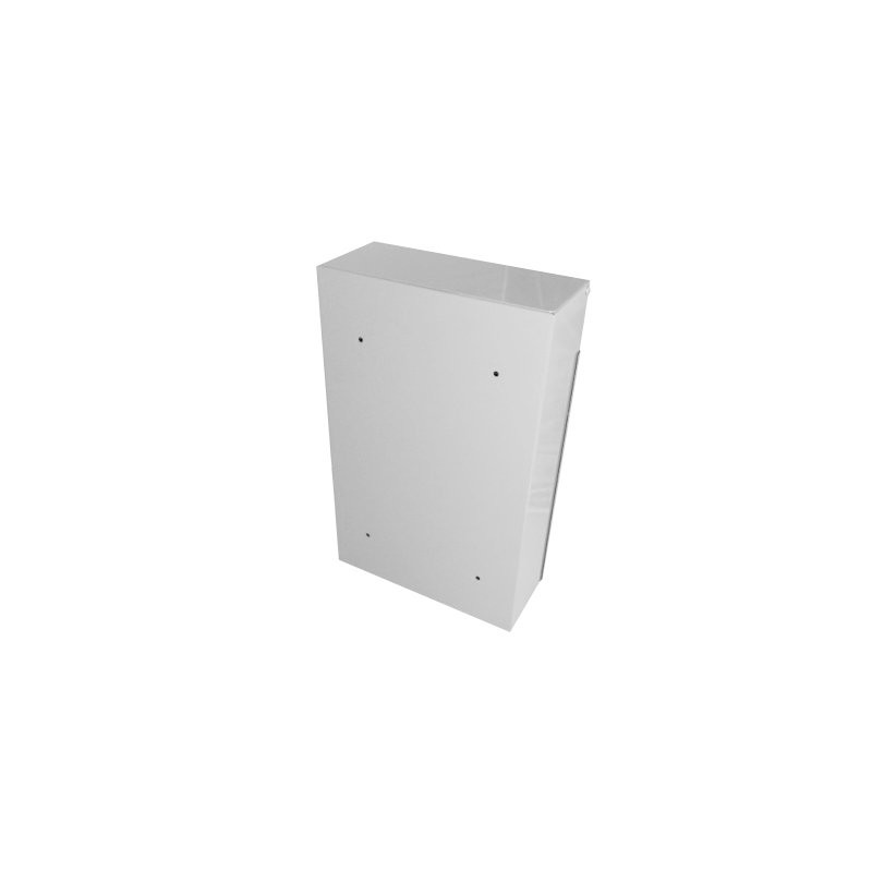 Sanitary Napkin Disposal Receptacle, White Steel, New improved Version