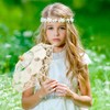 GALPADA Ombrello Con Pizzo Per Ombrello Da Sposa Ombrellone Ricamato
