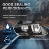 KUIPERAUTO Headlights Assembly Compatible for 2011 2012 2013 2014 Dodge