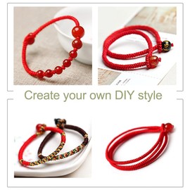 Stretchy String for Bracelets, 0.8mm,50yard Sturdy Elastic String Cord for Jewelry Making, Necklaces, Beading and Crafts (Green)