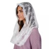 Infinity Chapel Veil White Lot of 2 Size Front Comes