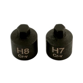 Laser 5584 Hex Bit Set 3/8"D 2pc