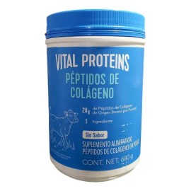 Vital Proteins Péptidos De Colágeno Suplemento Kosher 680g en Polvo Sin Sabor                                                                         