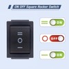 VEXUNGA Rocker Switch 6-Pin 3 Position Rocker Switch On/Off/On 16A