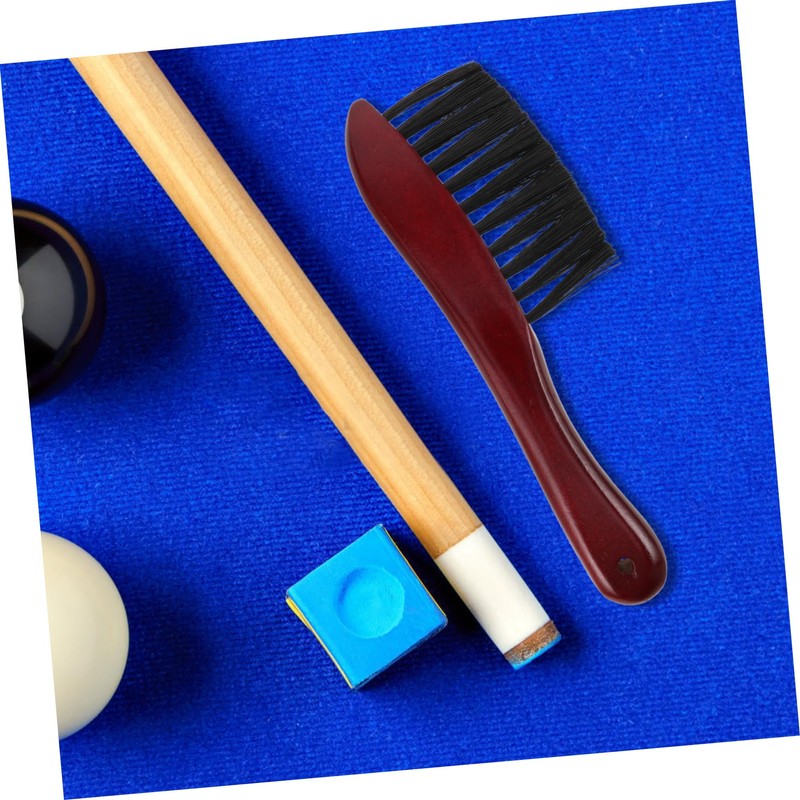Kisangel Billiards Cleaning Brush Pool Table Necessity PVC Brush Hair