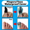 Finger Covers & Waterproof Toe – Durable Shower Sleeves for