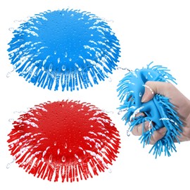 2PCS Water Flying Disc,Kids Water Splash Toy in 2 Colors,Soft Water Game Disc Outdoor Summer Beach Toys for Kids and Adults