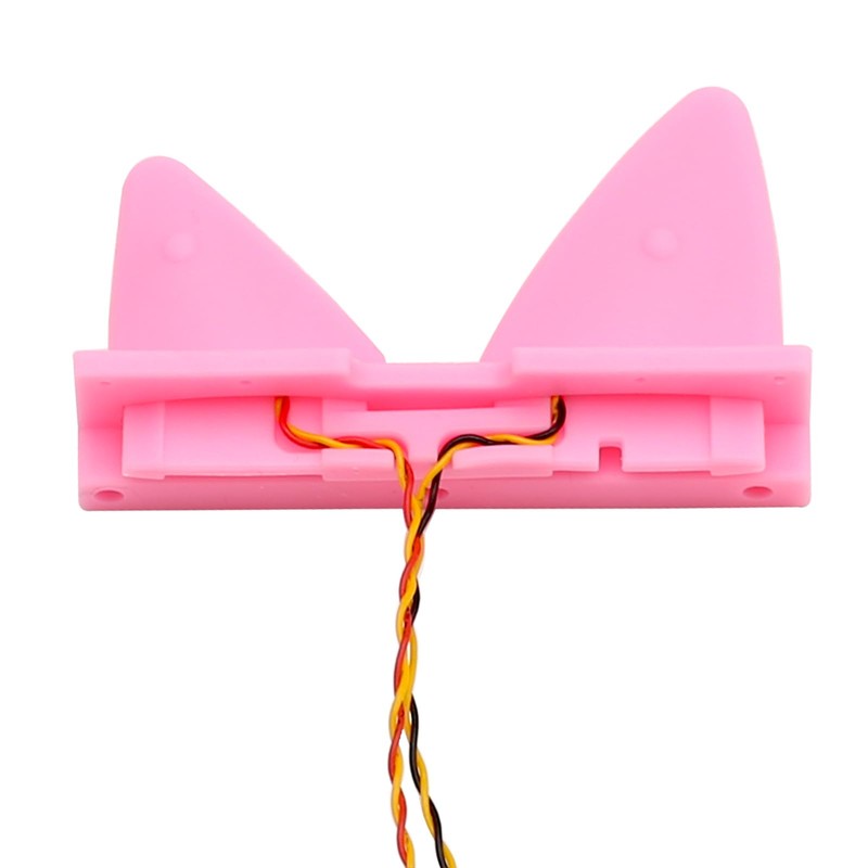 Replacement for Toniebox Cable Includes Electronic Buttons Replacement Ears (Pink+Cable)