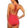 Firpearl - Traje de baño de una Pieza para Mujer