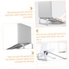 Tofficu Portable Aluminum Laptop Stand Heat Sink Base Elevated Rack