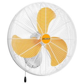 18 20 Inch Outdoor Wall Mounted Fan High Velocity IPX4 Waterproof Metal Oscillating Industrial Wall Fan for Greenhouse Patiocolor: 18 Inch - 4150CFM, Plug Type: US, voltage (v): 110-120 V