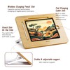 AFOOYO Bamboo Tablet Drawing Stand - Portable & Adjustable 5