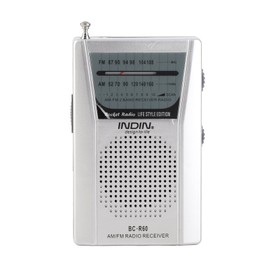 Mini Radio Battery Powered Portable Multifunction AM FM Radio Player for Elderly