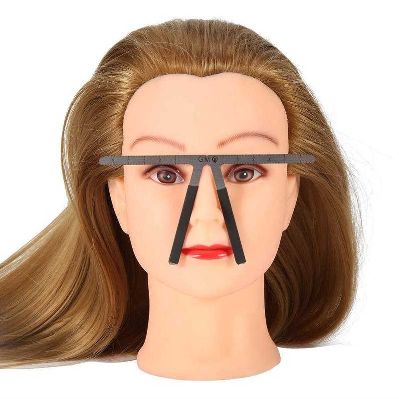 Eyebrow Ruler Three Point Positioning Permanent Ruler Adhesive Eyebrow Microblading