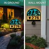 VividLadybug Solar House Numbers Yard Sign Stake, Solar Powered Lights