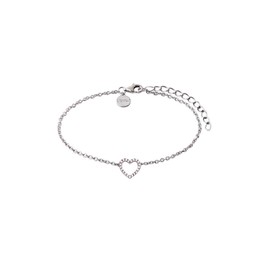 Xenox Bracelet – Sterling Silver – Heart – Silver