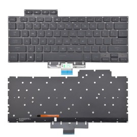 SUNMALL Replacement Keyboard Compatible with Asus ROG Zephyrus G15 2021 G15 GA503 GA503Q GA503QR GA503QS wih Backlit US Layout - Black