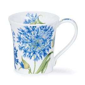 Dunoon Fine Bone China Flora Range - Made in England (Agapanthus)