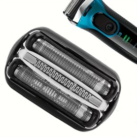 32B S3 Ersatz-Scherkopf kompatibel mit Braun Series 3 Elektrorasierer, kompatibel mit Braun Folienrasierer 3000s, 3010s, 3020s, 3030s, 3040s, 3050cc, 3070cc, 3080s, 3090cc usw. (1 Stück)