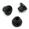 VVO Fasteners Plastic Rear Bumper and Trim Fastener Nut, Black