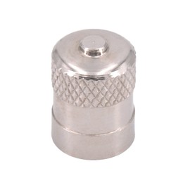 levando Metal Valve Caps Nickel-Plated – Pack of 20 – Tyre Valve Caps for Car Tyres, Motorbikes, Scooters or Bicycles, Tailor-Made Metal Dust Caps