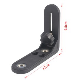Fancyall Lasers' Level L-Shape Bracket, Magnetic Bracket, 5/8 Inch Laser Level Adapter for Universal Levels'