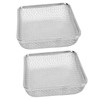 2Pcs RV Furnace Vent 4.5 X 4.5in Heavy Duty Stainless