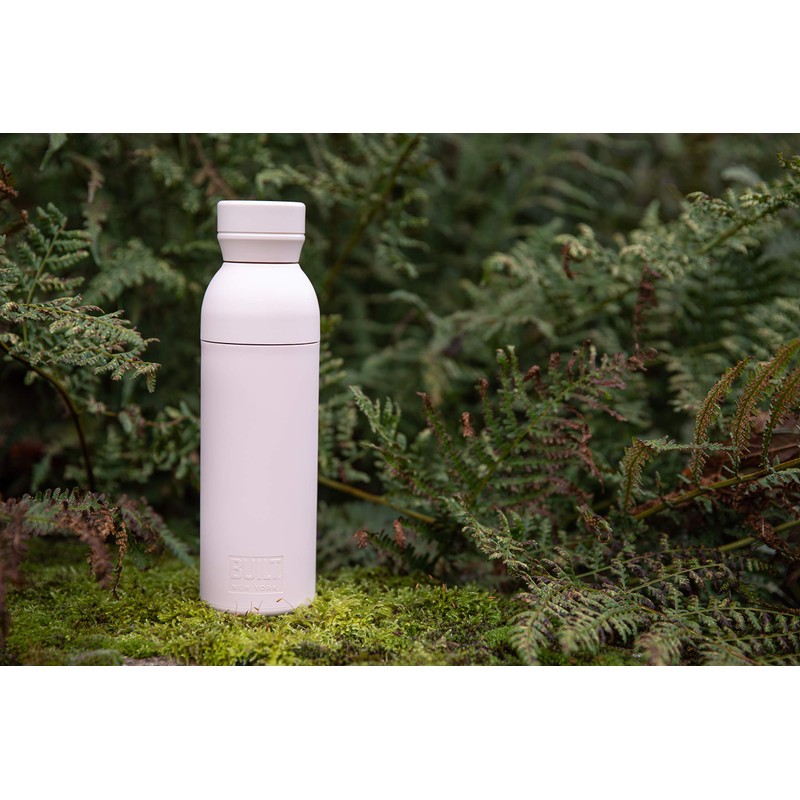 BUILT Planet Bottle, Eco Water Bottle, Recycled from 15 Plastic