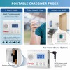 SYNLETT Nurse Caregiver LCD Pager, Stand Alone Companion LCD Pager