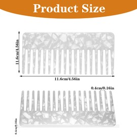 Mabor Wide Tooth Comb for Wet Hair, Hair Comb Simple Vintage Barber Shop Anti Static Large Comb Hairdressing Tools For Salon Styling Home Hair Care(1 Pcs)