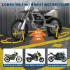 Unbranded Motorcycle Front & Rear Stand Lift 900Lbs Spool Paddock