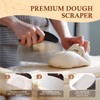 Cartman Bread Proofing Basket, Round 10 inch Sourdough Starter Kit,