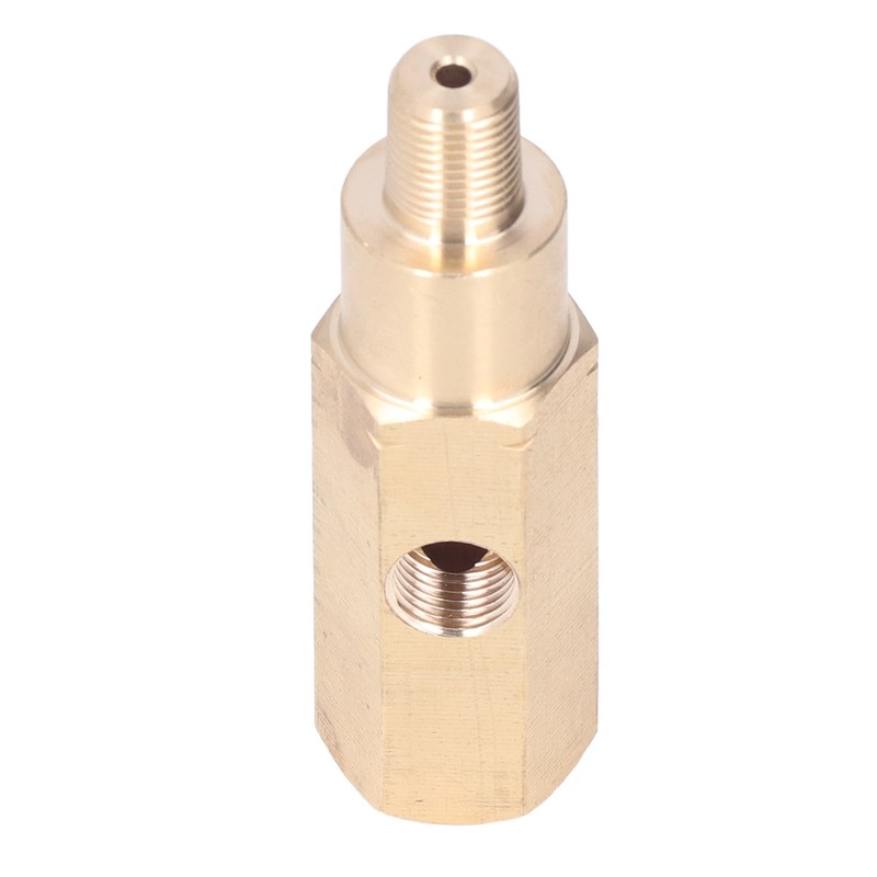 1/8in Oil Pressure Gauge Adapter Brass T Piece Sensor Sender