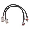 2 Pcs 22in Ignition Coil Extension Harness Relocation Cable for