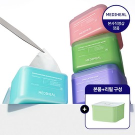 Mediheal NEW Pull-out Derma365 Mask Main Product + Refill (Total 60 Sheets) (Mix and Match) / 메디힐 NEW 뽑아쓰는 더마365 마스크 본품+리필 (총 60매) (교차선택)