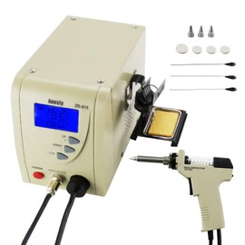 Pro Digital Vacuum Desoldering Station, Anesty Professional Removal Rework Station ZD-915 Iron Gun Built-in Vacuum Pump
