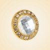 10pcs Clear Diamond Crystal Glass Wardrobe Knob Cupboard Drawer Door