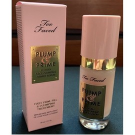TOO FACED PLUMP & PRIME LUXURY FACE PLUMPING PRIMER SERUM TREATMENT 1 OZ F/S NIB