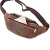 Hodalump -Bum bag, brown, vintage