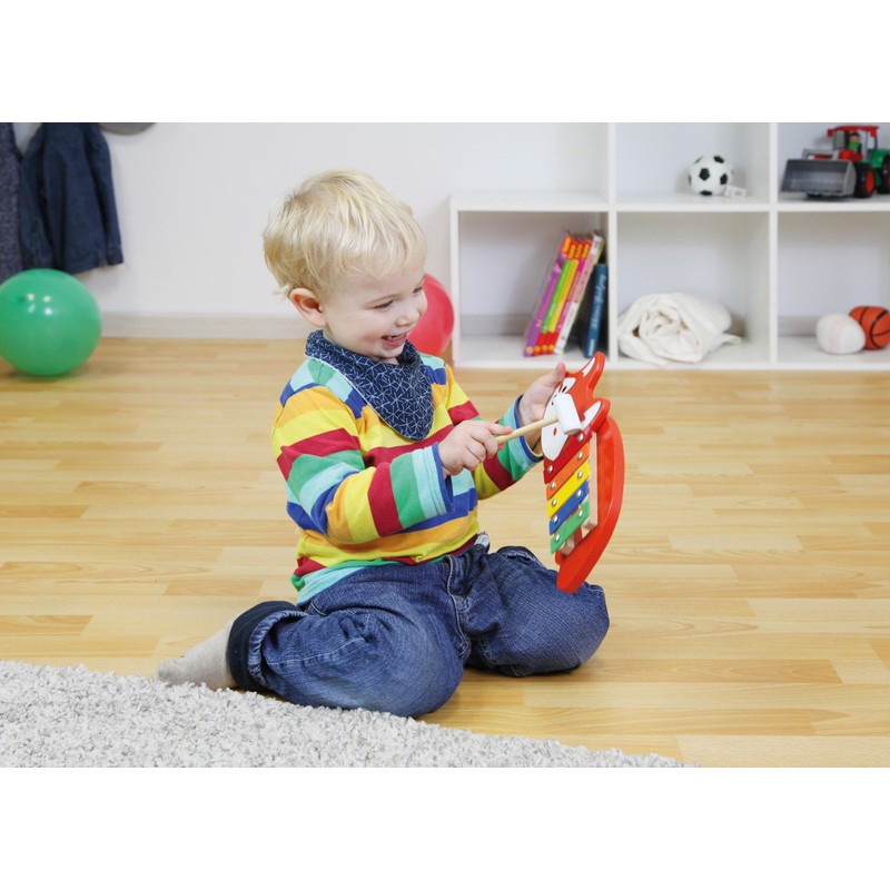 Lena 32170 Wooden Xylophone Lion