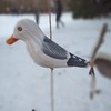 ART-CRAFT Seagull Wind Chime with Feather Propeller with 1 Decorative