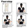 Lixinsunbu Posture Corrector Adjustable Compression Shoulder Support Strap for Upper