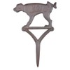 Esschert Design HB15 Dog Sign Peeing No!, Brown