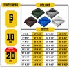 Core Tarps Extreme Heavy Duty 20 Mil Tarp Cover, Waterproof,