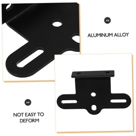 HEALLILY Bicycle Rear Rack Bracket for Bicycle Reflector Rear Reflector Mounting Kit Reflector Holder Bike Reflector Bracket Bicycle Part Rack for Bike Reflector Bicycle Reflector Rack