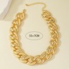 Dainty Gold Chunky Choker Link Chain Thick Necklaces Punk Statement